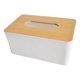 thumbnail image 3 of Funda para caja de pañuelos, caja de pañuelos para oficina, caja de pañuelos para sala de estar, servilletero rectangular, 3 of 6
