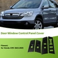thumbnail image 2 of Unique Bargains 4 Pcs Window Switch Bezel Cover Door Control Switch Panel Trim for Honda CRV 2023-2025 Plastic Black, 2 of 6