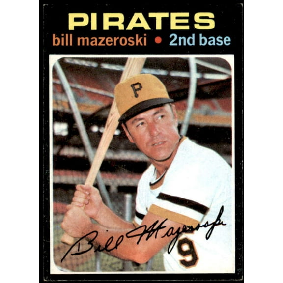 Bill Mazeroski Card 1971 Topps #110
