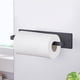 thumbnail image 3 of Soporte magnético para toallas de papel que ahorra espacio, construcción de acero al carbono de alta calidad, soporta hasta 6 libras para cocina, baño, restaurante, 3 of 6