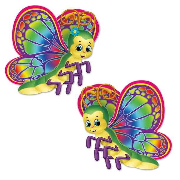 Beistle Co 54176 mpany Butterfly Cutouts - Paquet de 12