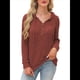 thumbnail image 1 of Suéteres de Mujer, Sudaderas con Capucha de Larga de Otoño, Sudaderas para Mujer, Ropa Informal Holgada de Moda Marrón L, 1 of 7