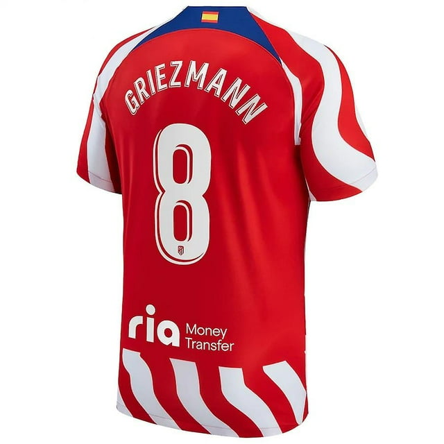 22-23 Atletico Madrid Home Shirt Number 8 Antoine Griezmann Jersey Clothing T-shirt zhangyuxiang LED