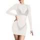 thumbnail image 1 of Gibobby Sujetador De Encaje Para Mujer Conjuntos de Lencería Sexy para Mujer Brasier de Encaje Flores Sujetador Abierto Tanga G-String Thong Ropa Interior Pijama(Blanco, M), 1 of 5