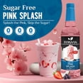 thumbnail image 2 of Syruvia Pink Splash Sugar Free Cocktails Syrup 25.4 Fl Oz With Pump, 2 of 7