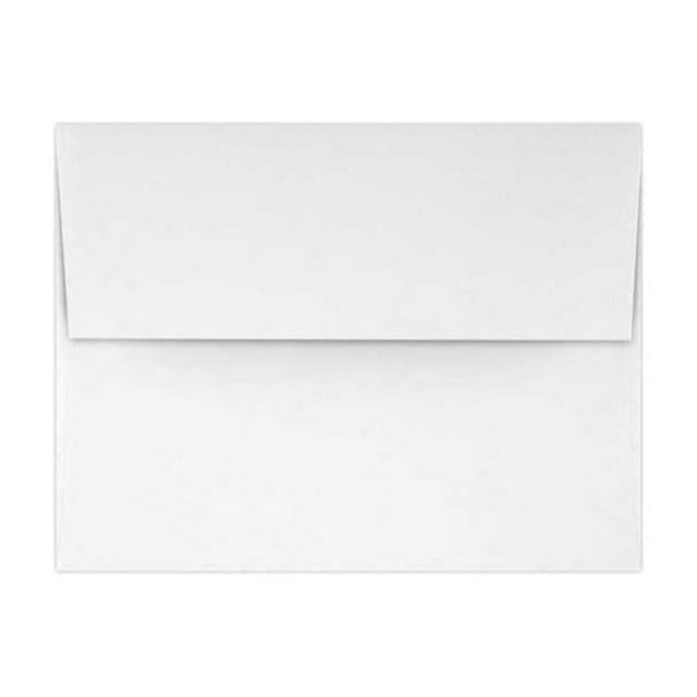 Limited Papers(TM) A2 Envelopes, White Color, 32/80 Text (Gsm 120), Smooth Finish, Gummed Sealing, (500)