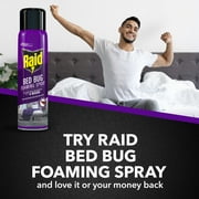 Raid Bed Bug Foaming Spray, Treatment to Kill Pyrethroid-resistant Bed Bugs, 16.5 oz