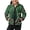 Green Snake Skin, variant on Casual Toddler Boys Girls Fleece Jacket for Fall Baseball, Rainbow Leopard Print Windproof Kids Polar Fleece Jacket Outwear Polyester Zip up Fleece Jacket