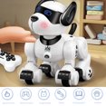 thumbnail image 4 of Riwcyla Remote Control Programming Smart Dog Robotic Patrol Dog Programmable Remote Control Dog Intelligent Patrol Dog Toy with Function Songs Demonstration Programming Rotating Head, 4 of 6