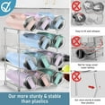 thumbnail image 5 of Upgraded Larger Water Bottle Organizer for Stanley 40 oz Tumbler with Handle, Stanley Cup Organizer for Cabinet, Kitchen Storage for Accessories, Tumbler Mug Cup Hold 12, 5 of 7