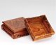 thumbnail image 5 of Expositor de esculturas de tetera, bonsáis y macetas con pedestal cuadrado de palisandro, 5 of 7