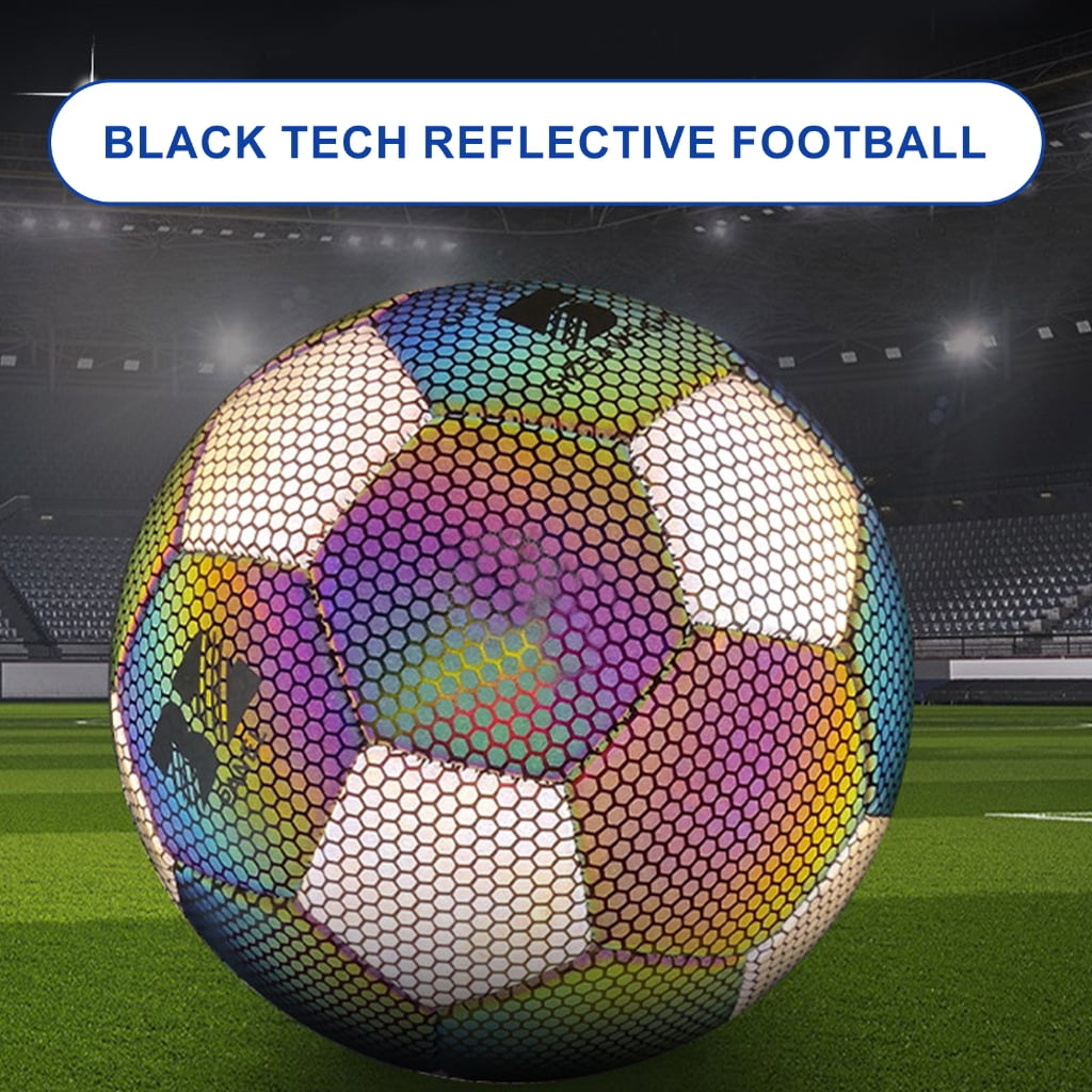 Reflective Football Luminously Soccer Balls Outdoor Sports Glowing Standard Soccer