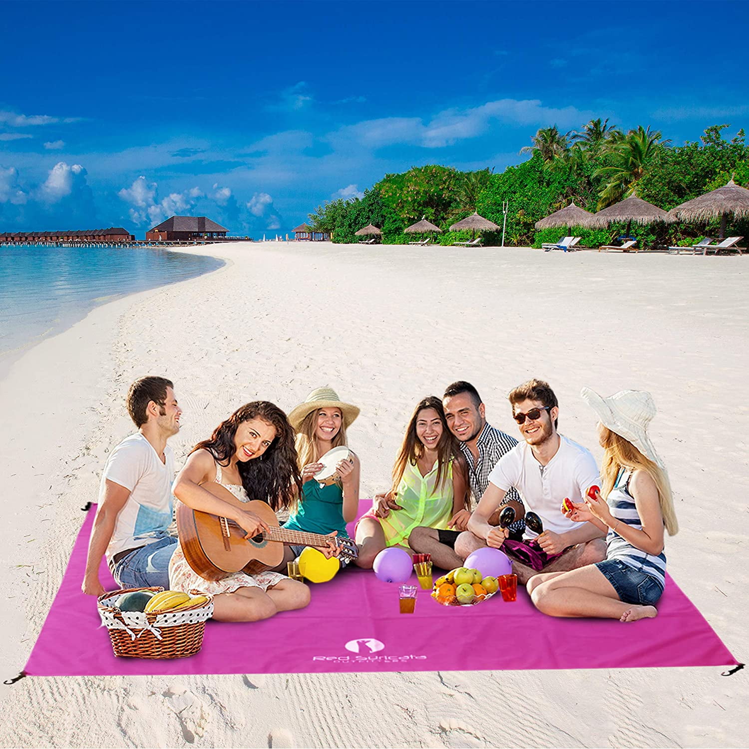 Large sand free beach mat new arrivals