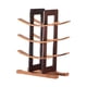 thumbnail image 3 of Soporte de botella de vino soporte de botella de vino organizador de botellas de vinos sencillo estante de vino para estante de restaurante, Marrón, 3 of 9