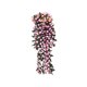 thumbnail image 2 of Glicina Artificial Flores Colgantes Enredaderas de Seda para Arco de Boda Pared Jardín Cerca Decoración Interior Exterior, Rojo, 95cm, 2 of 6