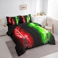 thumbnail image 3 of Feelyou Splash Artwork Bedding Comforter Set 7pcs, Watercolor Splash King Bedding Sets, 3 of 8