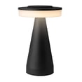 thumbnail image 1 of lámpara de mesa con led integrado inalámbirca negro mate, 1 of 7