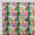 thumbnail image 4 of oneOone Rayon Pink Fabric Abstracts Diy Clothing Quilting Fabric Print Fabric By Yard 56 Inch Wide, 4 of 8