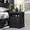 Black-2, variant on EDX 2 Drawers 24" Wood Nightstand with Drawers and Charging Station, Bedside Table for Bedroom or Living Room, White