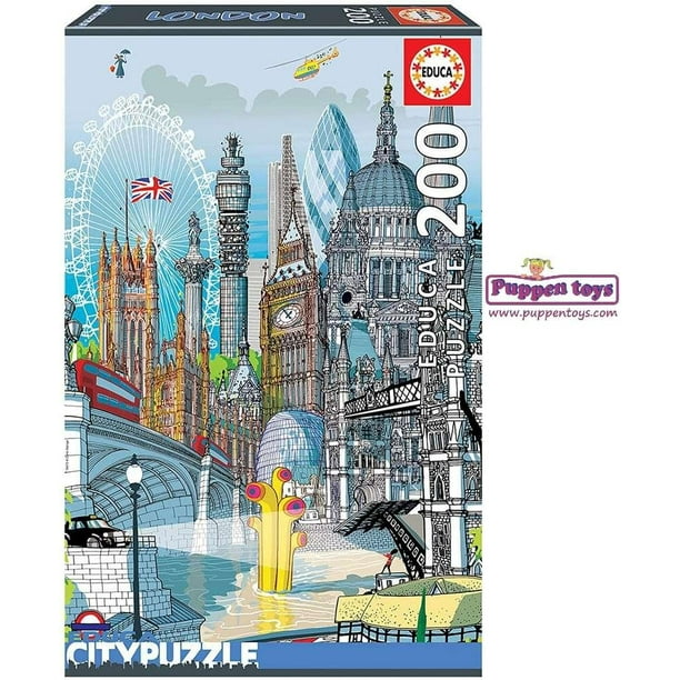 London 200 Piece Jigsaw Puzzle