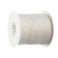 thumbnail image 5 of IBASETOY 1 Roll Braided Wick Cotton White Braided Burns with a Slight Curl for Handmade Enthusiasts, 5 of 7