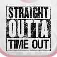 thumbnail image 4 of Inktastic Straight Outta Time out Boys or Girls Baby Bib, 4 of 4