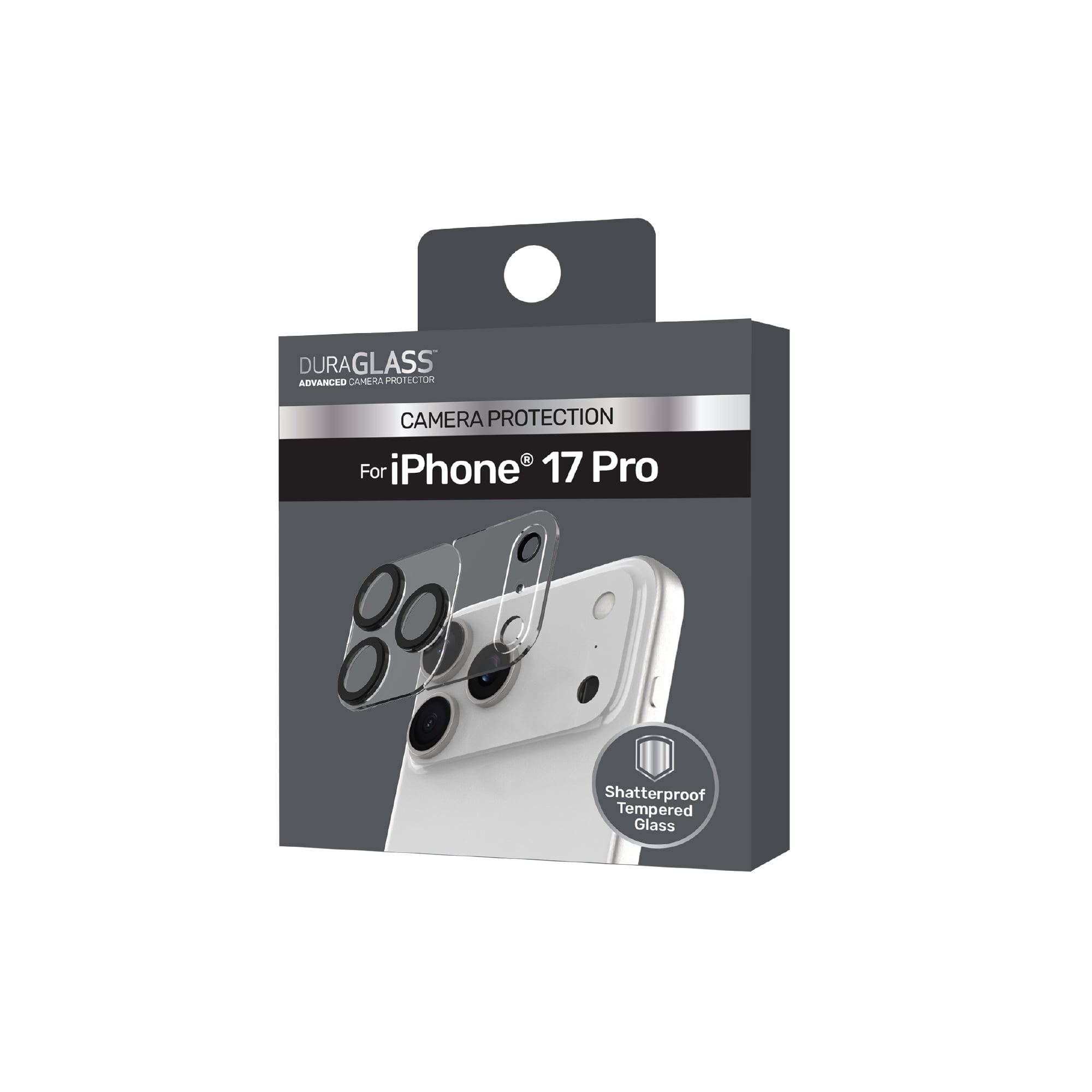 DuraGlass Camera Glass Protector for iPhone 17 Pro