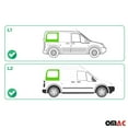thumbnail image 6 of Window Glass for Ford Transit Connect 2010-2013 Right Side Sliding Door L1 L2, 6 of 8