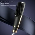 thumbnail image 4 of Ionic Hair Straightener Brush, Hair Straightening Brush Flat Iron for Women, Anti-Scald Ceramic Straightening Comb Fast Heating for Home Salon, 4 of 7