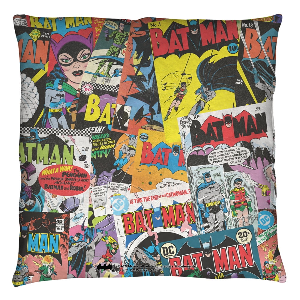 Batman Fan Throw Pillow