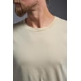 thumbnail image 5 of Expert Brand Men's Americana 100% Cotton Crew Neck T-Shirt, Sand, Small, 5 of 5