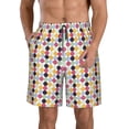 thumbnail image 1 of Balery Polka Dot Traje de Baño Estilo Hawaiano para Hombre, Shorts de Secado Rápido con Bolsillos-XX-Large, 1 of 6