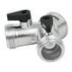 thumbnail image 1 of Conector 'Y' de Aluminio Truper 3/4', 1 of 2