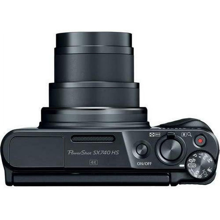 Cámara digital Canon PowerShot SX740 HS (negra) - Promart