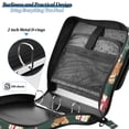 thumbnail image 4 of FORMRS Zipper Binder with Shoulder Strap 2-inch Ring 500 Sheet Capacity File Bag, Green Christmas Gingerbread, 4 of 5