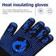 thumbnail image 4 of 1pc Protective Horno Mits Inicio Resistente al calor Cocinero Mittens para Baking BBQ, 4 of 8