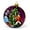 Nutcracker and Marie, variant on STP Goods The Nutcracker and Marie Glass Christmas Ball Ornament 3.9" (10 cm) Hand-Painted Christmas Tree Ornament Collectible Christmas Tree Hanging Decoration, Purple