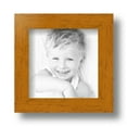 thumbnail image 2 of ArtToFrames 5" x 5" Yellow Picture Frame, 5x5 inch Yellow Wood Poster Frame (WOM-4483), 4 Pack, 2 of 8