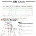 thumbnail image 3 of Dihao Women Business Attire Printed Long Sleeve Cardigan Zip Up Suit Coat Top Jacket Cardigan for Women, 3 of 5