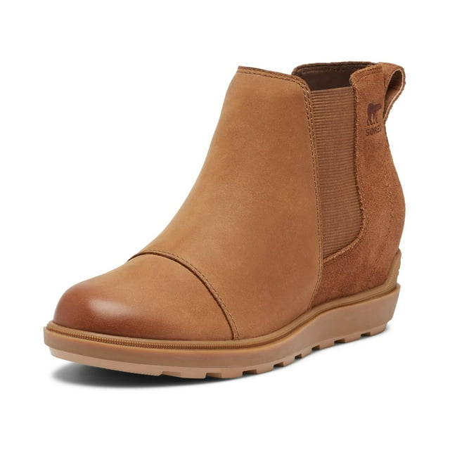 Bota Sorel Evie II Chelsea Taffy/Gum 2.5 B para mujer