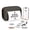 Black, variant on Inkless Portable Thermal Label Printer with Free Label Rolls, Wireless Thermal Printer for Barcodes, Clothing Tags, Retail Stickers, Mailing, Journals, or DIY Projects - Ideal Birthday Gift