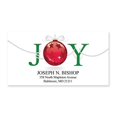 thumbnail image 2 of Christmas Joy Sheeted Holiday Address Labels - 48 Address Labels - 2 Inches High x 2 1/4 Inches Long, 2 of 3