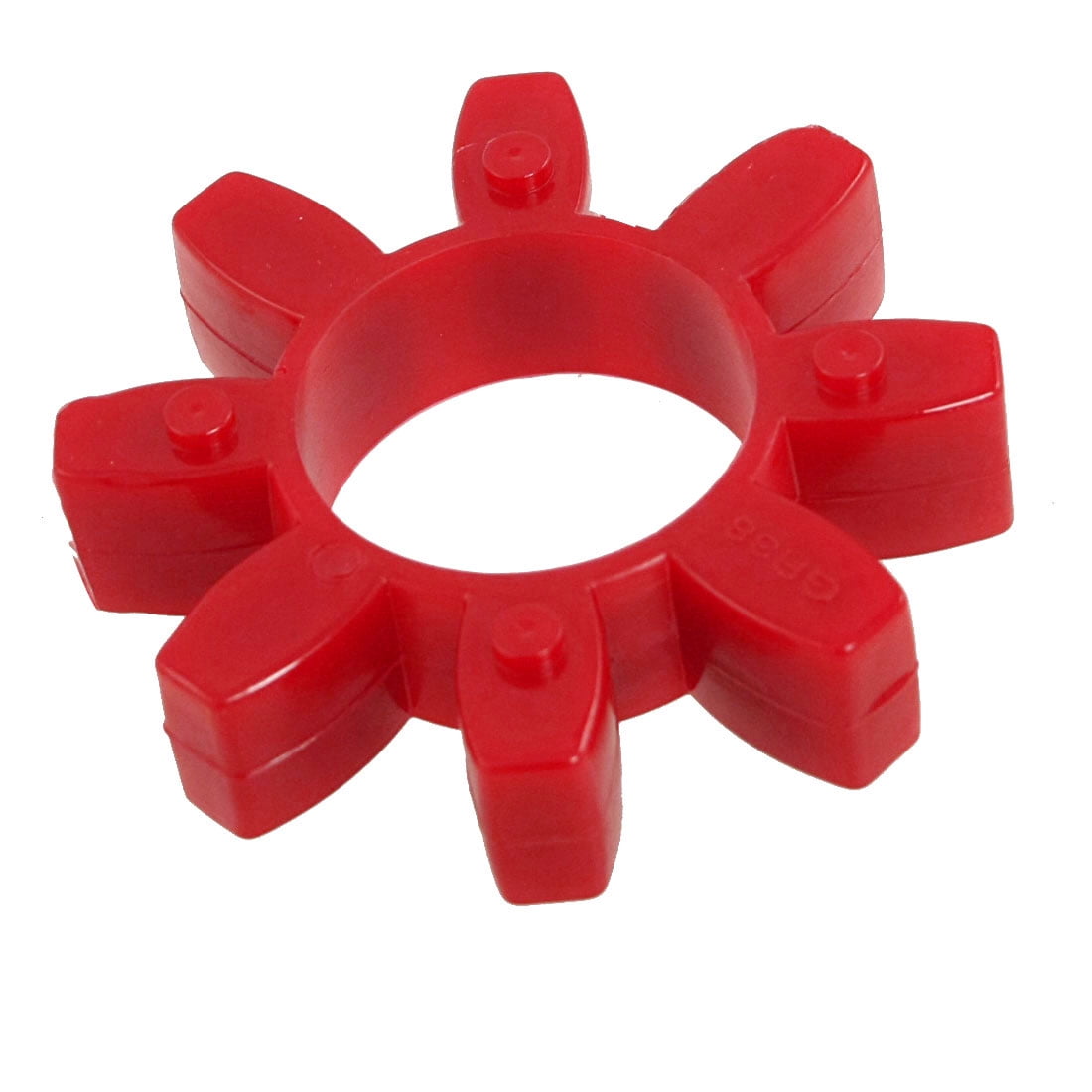 Red 79mm 3 1/10" OD 38mm 1 1/2" Bore Shaft Coupling Spider Insert