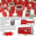 thumbnail image 2 of Brocas para baldosas de porcelana con tecnología de soldadura al vacío y grano de diamante de alta calidad, 2 of 5