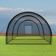 thumbnail image 4 of 33Ft Baseball Batting Cage, Baseball Training Equipment Netting Cages, With Frame & Net – Practice Hitting, Pitching & Golf in Backyard or Field, 4 of 8