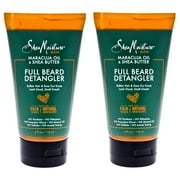 Maracuja Oil and Shea Butter Beard Detangler by Shea Moisture for Men, Pack of 2