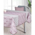 thumbnail image 1 of Rose Elegancy 100% Polyester, Stain Resistant Tablecloth 118 x 59 inch, 1 of 1
