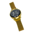 thumbnail image 2 of Montre Led pour Femmes Montre Ronde Led Montre Écran Tactile Montre Numérique pour Femmes Montre Led Écran Tactile Grand Écran Design Mode en Alliage Durable Montre Led Numérique pour, 2 of 8