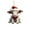 C, variant on Cute Cow Christmas Ornaments for Christmas Tree,Acrylic Highland Cow Hanging Decorations Cartoon Cattle Cow Decorative Ornament Cow Christmas Pendants for Cars Backpacks Decor