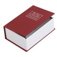 thumbnail image 4 of Mini caja de seguridad con forma de libro de simulación, para guardar dinero, joyas y llaves, ideal para el hogar y la oficina., 4 of 14